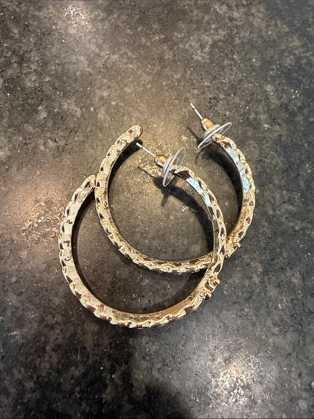 Chanel hoop earrings- NWT - Picture 4 of 4